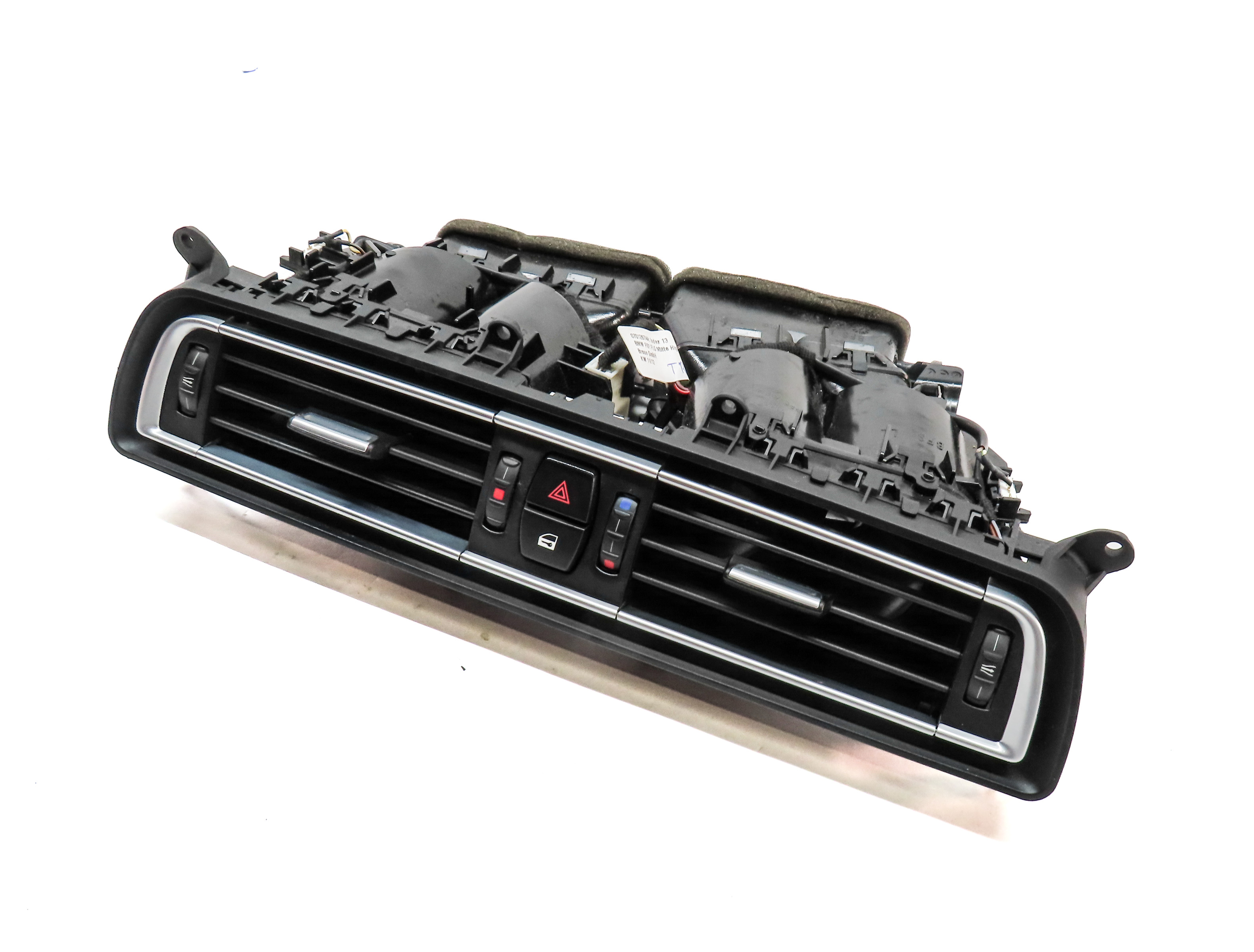 2012 BMW 750XI (F02) FRONT CENTER DASH HEAT AIR AC HVAC DUAL VENT (Black) — exact item pictured